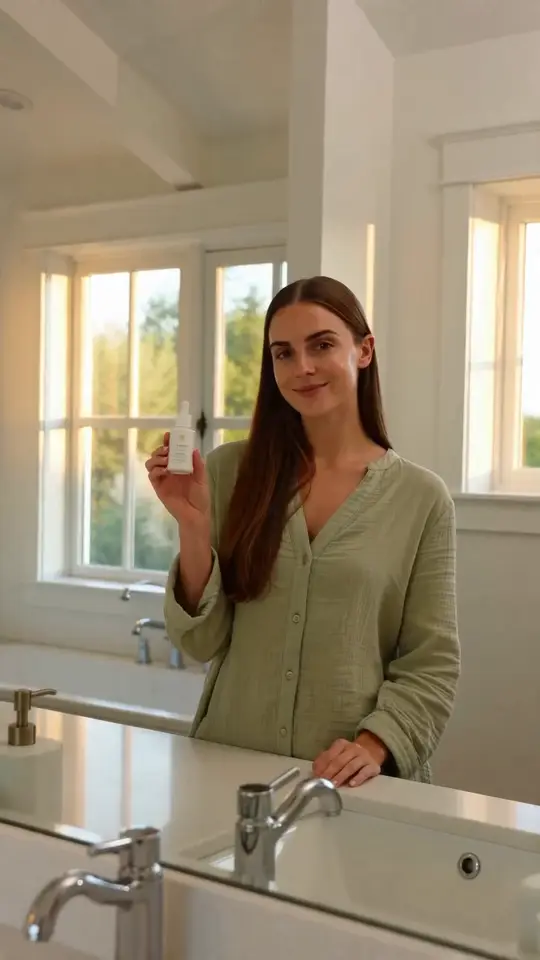 UGC-style lifestyle ad — an authentic creator moment for a brand, vertical social format